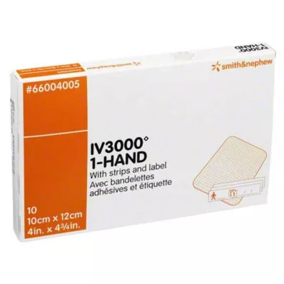 Opsite IV3000 10x12cm transparent kanylfixering, 10 st