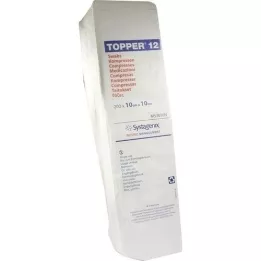 TOPPER 12 Compr.10x10 cm icke-steril, 200 st