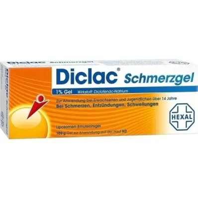 DICLAC Smärtgel 1%, 100 g