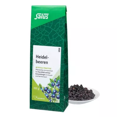 HEIDELBEEREN ARZNEITEE Myrtilli fructus Bio Salus, 100 g HEIDELBEEREN ARZNEITEE Myrtilli fructus Bio Salus, 100 g