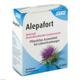 ALEPAFORT Mjölktistel hårda kapslar, 30 kapslar