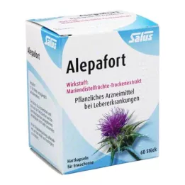 ALEPAFORT Mjölktistel hårda kapslar, 60 kapslar