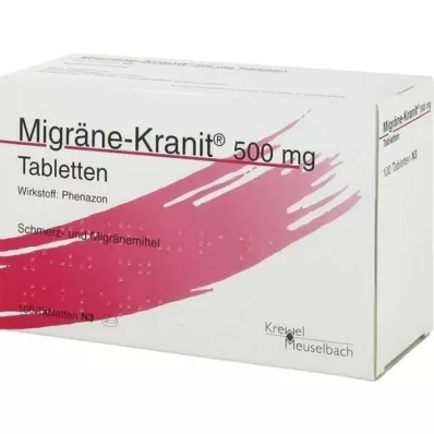 MIGRÄNE KRANIT 500 mg tabletter, 100 st