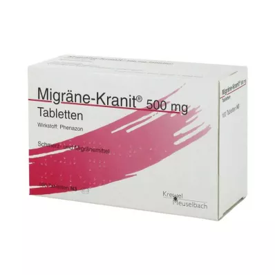 MIGRÄNE KRANIT 500 mg tabletter, 100 st