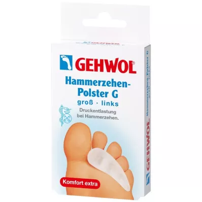 Gehwol polymer gel hammar tå pad, 1 st Gehwol polymer gel hammar tå pad, 1 st