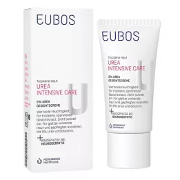 EUBOS TROCKENE Skin Urea 5% ansiktskräm, 50 ml