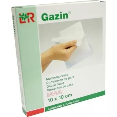 GAZIN Gasbinda komp.10x10 cm steril 8x, 5X2 st