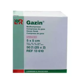 GAZIN Gasbinda komp.5x5 cm steril 8x, 25X2 st