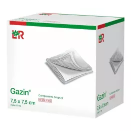 GAZIN Gasbinda komp.7,5x7,5 cm steril 8x, 50X2 st