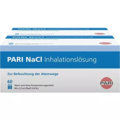 PARI NaCl-inhalationslösning Ampuller, 120X2,5 ml