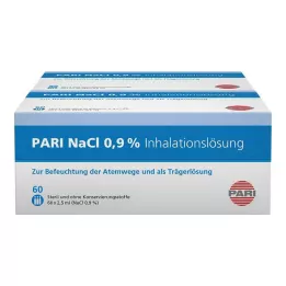 PARI NaCl-inhalationslösning Ampuller, 120X2,5 ml