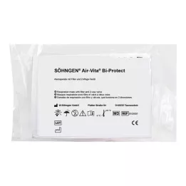 AIR-VITA Bi-Protect andningsmask, 1 st