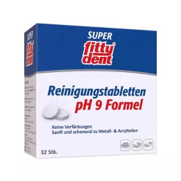 FITTYDENT Superrengöringstabletter, 32 st
