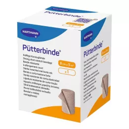 PÜTTER Bandage 8 cmx5 m, 1 st