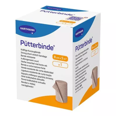 PÜTTER Bandage 8 cmx5 m, 1 st PÜTTER Bandage 8 cmx5 m, 1 st