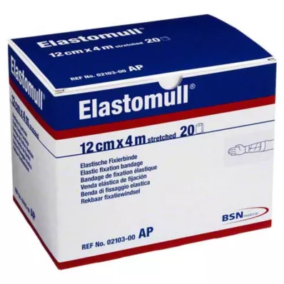 ELASTOMULL 12 cmx4 m elastiskt fixeringsband 2103, 20 st ELASTOMULL 12 cmx4 m elastiskt fixeringsband 2103, 20 st