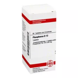 PHOSPHORUS D 12 tabletter, 80 st