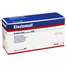 ELASTOMULL 6 cmx4 m elastiskt fixeringsband 45251, 100 st