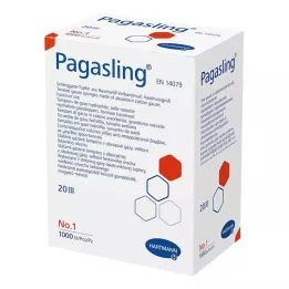 PAGASLING Gasbindor, icke-sterila, storlek 1, hasselnöt, 1000 st
