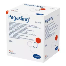 PAGASLING Gasbindor, icke-sterila, storlek 2, valnöt, 1000 st