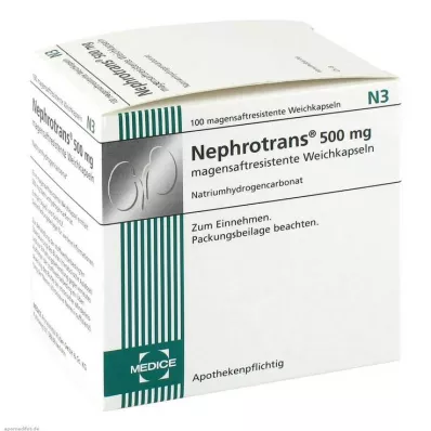 Nephrotrans gastroresistenta kapslar, 100 st