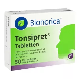 TONSIPRET Tabletter, 50 st