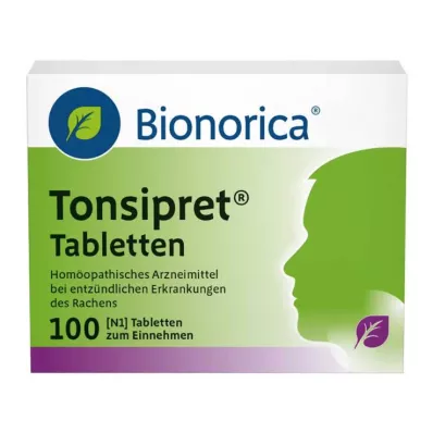 TONSIPRET Tabletter, 100 st TONSIPRET Tabletter, 100 st