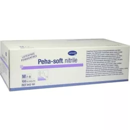 PEHA-SOFT nitril Unt.Hand.unste.puderfrei M, 100 st