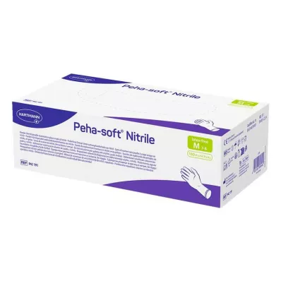 PEHA-SOFT nitril Unt.Hand.unste.puderfrei M, 100 st