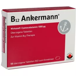 B12 ANKERMANN dragerade tabletter, 50 st
