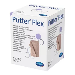 PÜTTER Flexbandage 8 cmx5 m, 1 st