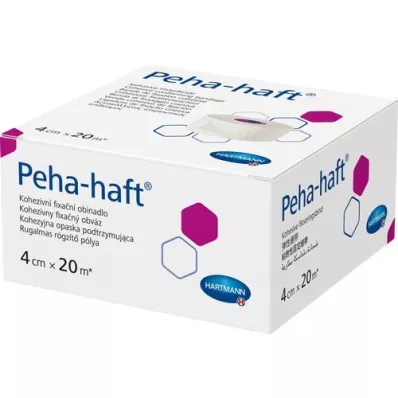 PEHA-HAFT Fixeringsbandage latexfritt 4 cmx20 m, 1 st