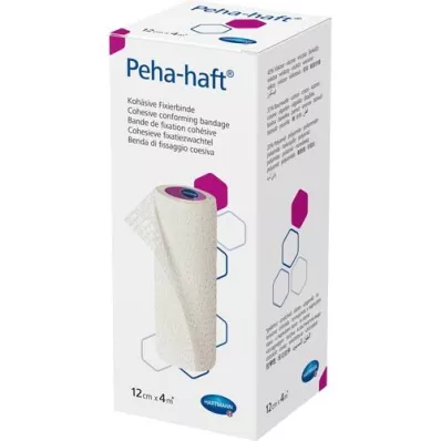 PEHA-HAFT Fixeringsbandage latexfritt 12 cmx4 m, 1 st