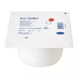 PUR-ZELLIN 4x5 cm icke-steril rulle med 500 st, 1 st