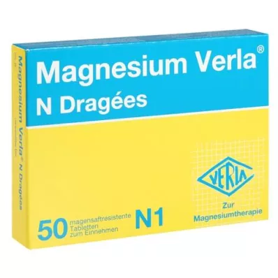 MAGNESIUM VERLA N Belagda tabletter