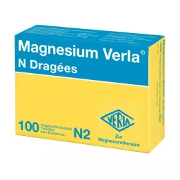 MAGNESIUM VERLA N Överdragna tabletter, 100 st