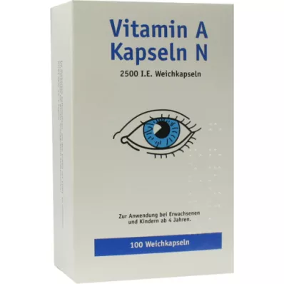 VITAMIN A KAPSLULER, 100 st