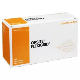 OPSITE Flexigrid transp.sårförband 8x10 cm steril, 100 st