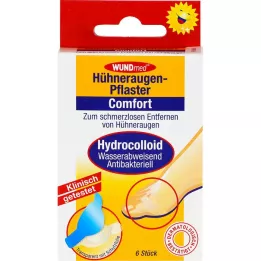 HÜHNERAUGENPFLASTER Comfort hydrokolloid, 6 st