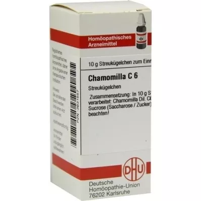 CHAMOMILLA C 6 globuli, 10 g