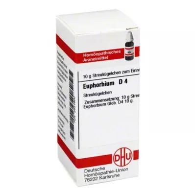 DHU Euphorbium D 4 kulor, 10 g DHU Euphorbium D 4 kulor, 10 g