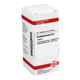 CARDIOSPERMUM D 6 tabletter, 80 pc