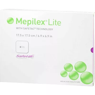 MEPILEX Lite skumförband 17,5x17,5 cm sterilt, 5 st MEPILEX Lite skumförband 17,5x17,5 cm sterilt, 5 st
