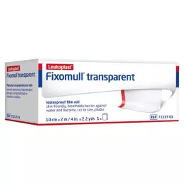 FIXOMULL transparent 10 cmx2 m, 1 st