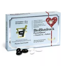 BIO BLUTDRUCK Dragees+kapslar Pharma Nord combip., 1 p