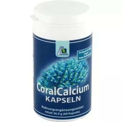 CORAL CALCIUM Kapslar 500 mg, 60 st