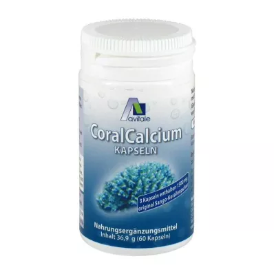 CORAL CALCIUM Kapslar 500 mg, 60 st
