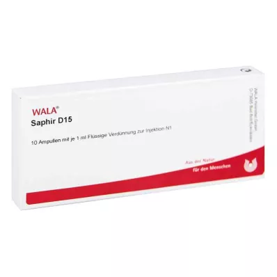 Saphir D15 ampuller (10x1 ml) Saphir D15 ampuller (10x1 ml)