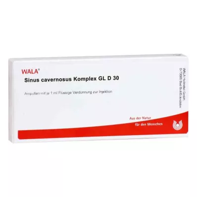 SINUS CAVERNOSUS Komplex GL D 30 Ampuller, 10X1 ml SINUS CAVERNOSUS Komplex GL D 30 Ampuller, 10X1 ml