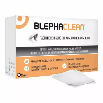 BLEPHACLEAN Kompresser sterila, 20 st